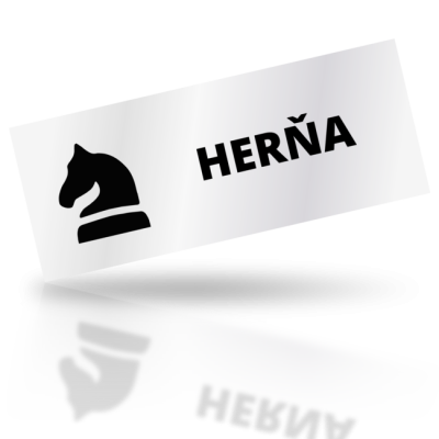 Herňa 01 - obdelníkové označení