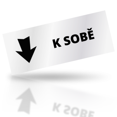 K sobě - obdelníkové označení
