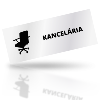 Kancelária - obdelníkové označení