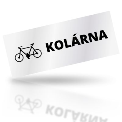Kolárna - obdelníkové označení
