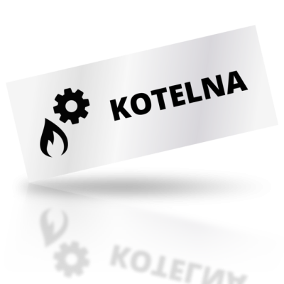 Kotelna - obdelníkové označení
