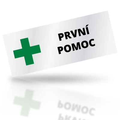 První pomoc - obdelníkové označení