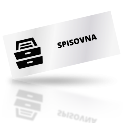 Spisovna - obdelníkové označení