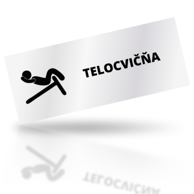 Telocvičňa - obdelníkové označení