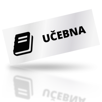 Učebna - obdelníkové označení