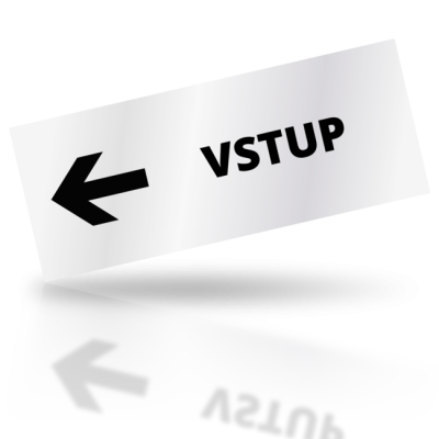 Vstup 06 - obdelníkové označení