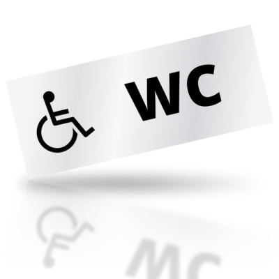 WC 02 - obdelníkové označení