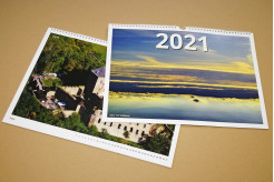 Vlastní fotokalendář A3 na stěnu