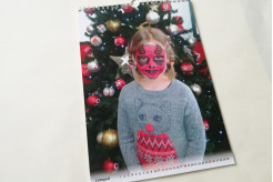 Kalendář z vlastních fotografií na stěnu