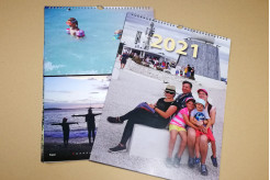 Vlastní fotokalendář A3 na stěnu