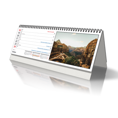 Kalendář 2026 stolní 1 týdenní, 300x100 mm - od 8 kusů