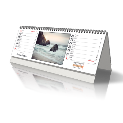 Kalendář 2026 stolní 2 týdenní, 300x100 mm - od 8 kusů