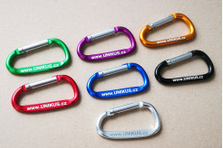 7 barev karabiny se značením jména