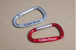 klíčenka - karabina jako firemní dárek