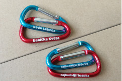 klíčenka pro babičku a dědečka