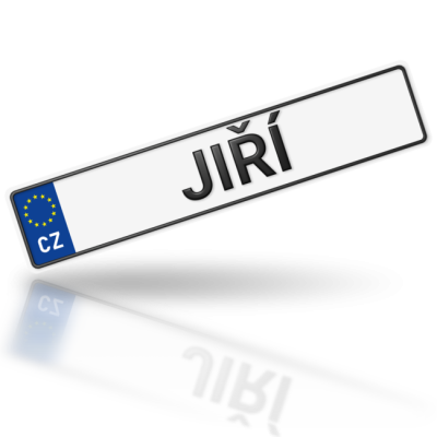 JIŘÍ - imitace značky auta