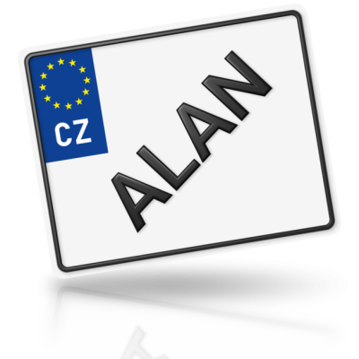 ALAN - imitace značky motorky