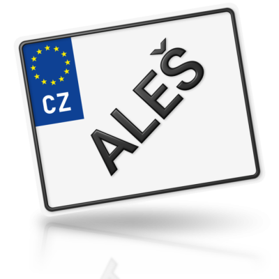 ALEŠ - imitace značky motorky