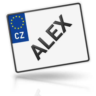 ALEX - imitace značky motorky