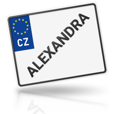 ALEXANDRA - imitace značky motorky