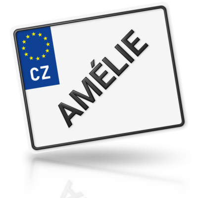 AMÉLIE - imitace značky motorky