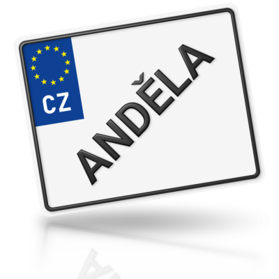 ANDĚLA - imitace značky motorky