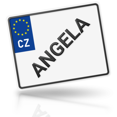 ANGELA - imitace značky motorky