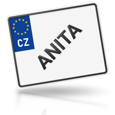 ANITA - imitace značky motorky