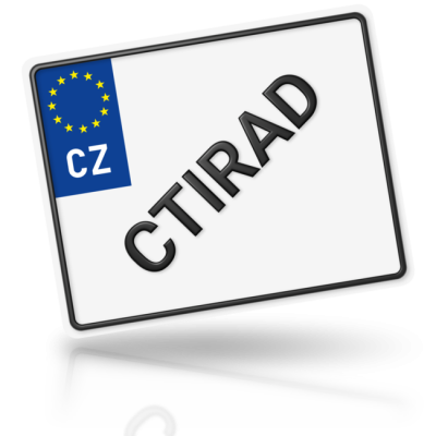 CTIRAD - imitace značky motorky