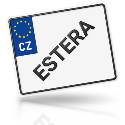 ESTERA - imitace značky motorky