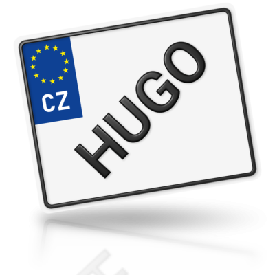 HUGO - imitace značky motorky