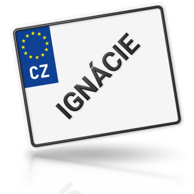 IGNÁCIE - imitace značky motorky
