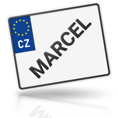 MARCEL - imitace značky motorky