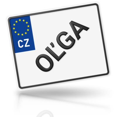 OĽGA - imitace značky motorky