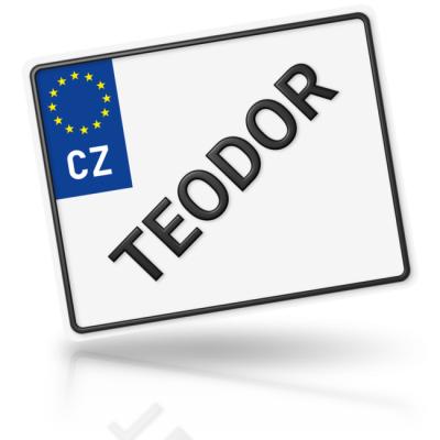 TEODOR - imitace značky motorky