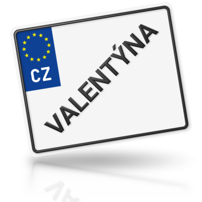 VALENTÝNA - imitace značky motorky