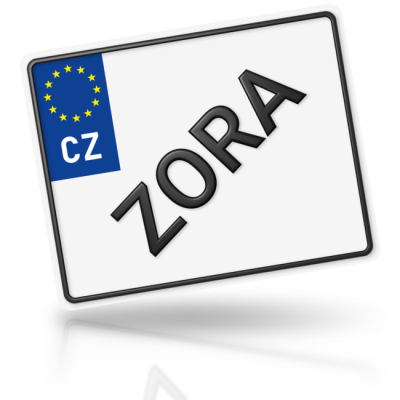 ZORA - imitace značky motorky