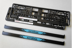 rámeček na auto se jménem Kateřina