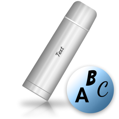 Termoska Akcent s vlastním textem - od 1 kusu