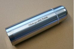 termoska s osobním vzkazem jako dárek