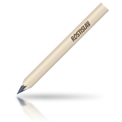 ROSTISLAV - tužka se jménem - sada 10 kusů